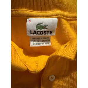 Lacoste Polo Shirt Knit Crocodile Golf Tennis Pickleball Preppy Men’s 9 3XL XXXL